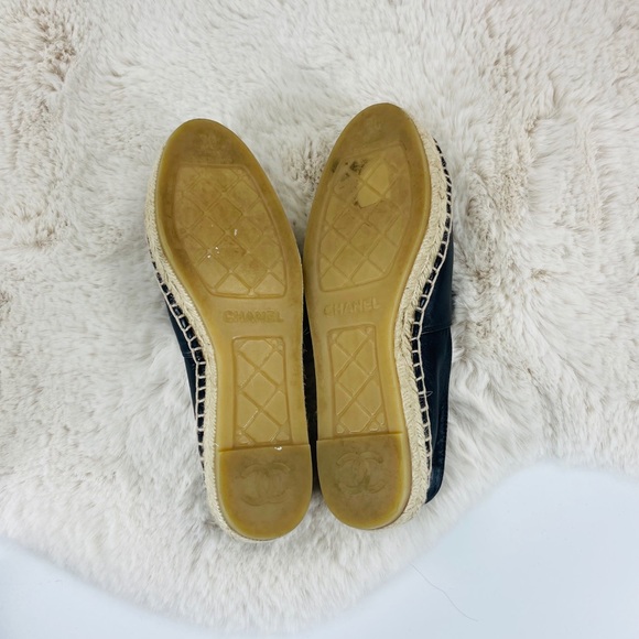 Chanel Lambskin CC Espadrilles shoes - Picture 6 of 6